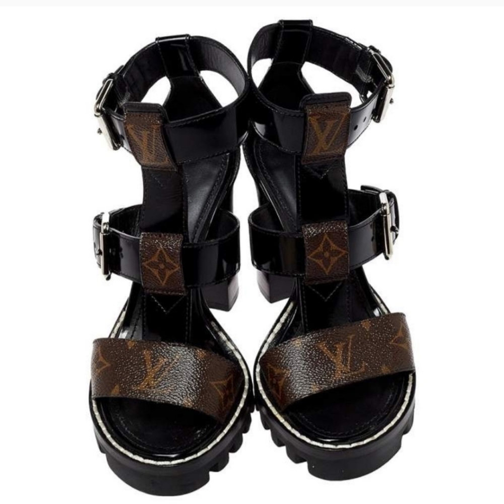 Louis Vuitton gladiator sandles - Picture 2 of 2